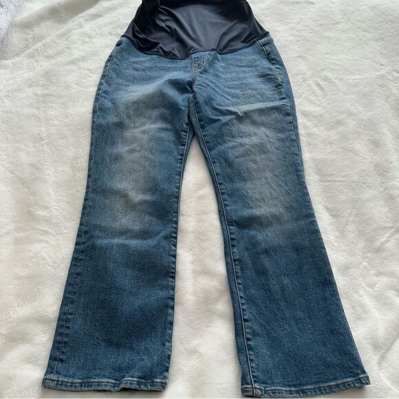 Madewell Maternity Kick Out Crop Jeans Size 28P NWT - Picture 6 of 7